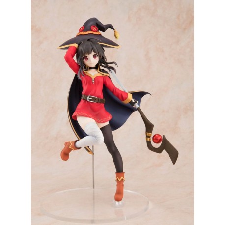Konosuba God's blessing on this wonderful world! Estatua PVC 1/7 Megumin: Sneaker Bunko 30th Anniversary Ver. (re-run) 19 cm