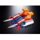 Super Electromagnetic Machine Voltes V Figura Diecast Soul of Chogokin GX50-SP Com-Battler V Chogokin 50th Anniversary Ver. 25 c