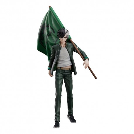 Wind Breaker Estatua PVC Sakura Haruka Limited Edition with Bowfurylin School Flag 18 cm