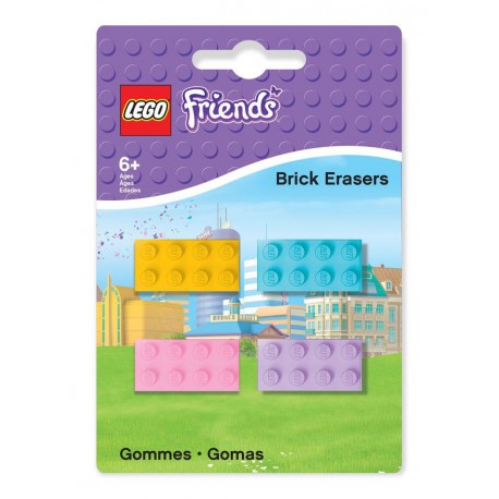 Erasers Pieces Lego Friends