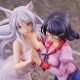 Nekomonogatari Monogatari Series Estatuas PVC Tsubasa Hanekawa Set (re-run) 19 cm