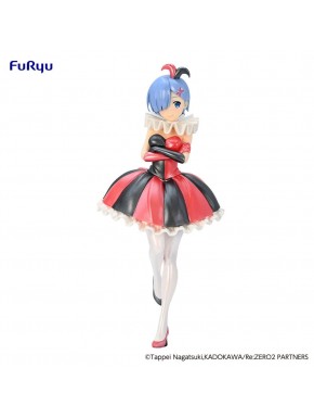 Re:ZERO SSS Estatua PVC Rem in Circus Pearl Color Ver. 21 cm