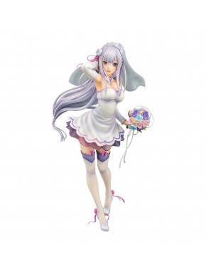 Re:ZERO -Starting Life in Another World- Estatua PVC 1/7 Emilia Wedding Ver. 25 cm