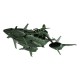 Mobile Suit Gundam The Origin figura PVC Cosmo Fleet Special Musai kai-class Valkyrie Re. 19 cm