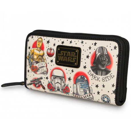 Cartera Loungefly Star Wars Personajes Tattoo