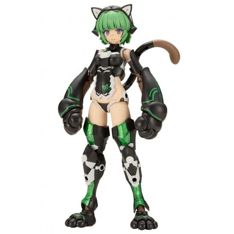 Frame Arms Girl Maqueta Plastic Model Kit Magatsuki Cat Armor Ver. 16 cm