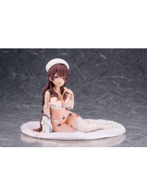 Original Illustration by Vispo Estatua 1/6 Nurse no!? Natsuho-san Onetsu Hakarimashoone 14 cm