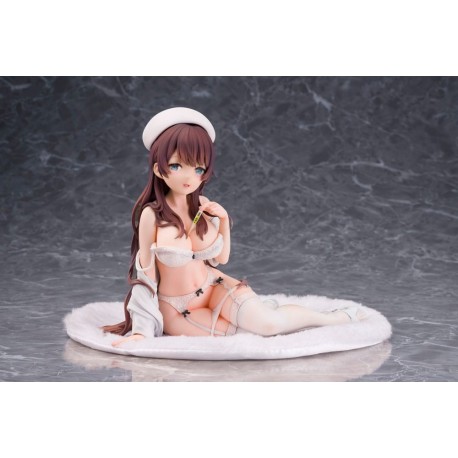 Original Illustration by Vispo Estatua 1/6 Nurse no!? Natsuho-san Onetsu Hakarimashoone 14 cm
