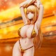 Biya Illustration Estatua PVC Leopard print Swimsuit 21 cm