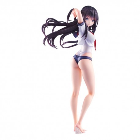 Coffee Kizoku Illustration Estatua PVC Rika Shiramine 26 cm