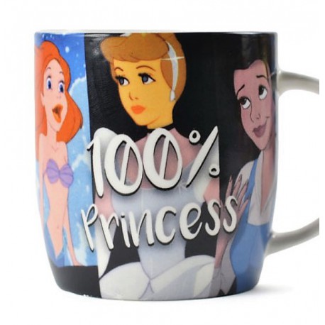 Taza Disney 100% Princesas