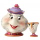 Figure Disney Mrs Potts and Chip Beauty and The Beast Jim Shore