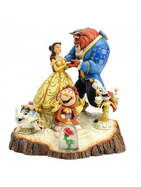 Figure Disney Beauty and The Beast Jim Shore Tale as Old as Time