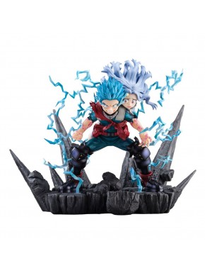 My Hero Academia Estatua PVC Super Situation Izuku Midoriya & Eri 23 cm