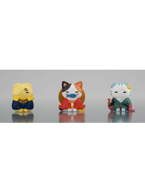 One Piece Mega Cat Project Pack de 3 Figuras Nyan Piece Nyan! Happy Trio 2024 Limited Ver. 3 cm