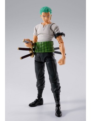 One Piece Figura S.H.Figuarts Roronoa Zoro Romance Dawn Ver. 15 cm