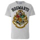 Camiseta gris Harry Potter Hogwarts Crest