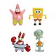 Bob Esponja Pack de 4 Figuras Nano Metalfigs Diecast Wave 1 4 cm