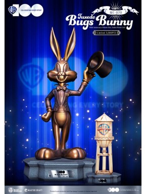 Looney Tunes 100th anniversary of Warner Bros. Studios Estatua Master Craft Bugs Bunny 46 cm