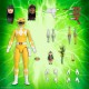 Mighty Morphin Power Rangers Galácticos Figura Ultimates Yellow Ranger 18 cm