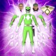 Power Rangers Figura Ultimates Green Ranger (Glow) 18 cm