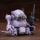 Armored Trooper Votoms X JGSDF Maqueta Type 07 - III Tank Nacchin (Scopedog Version) Melquiyan Forces Color 10 cm
