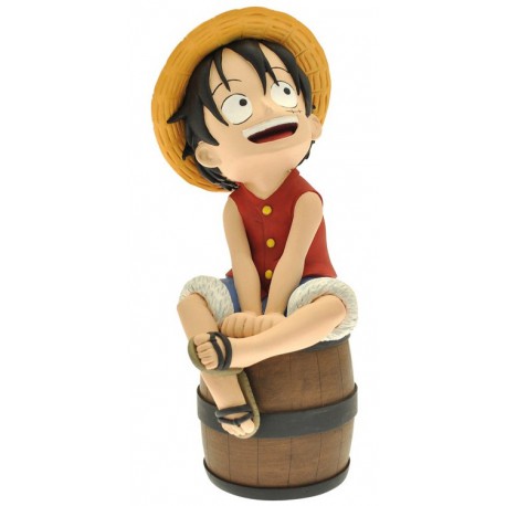 Une Pièce tirelire Luffy 20 cm