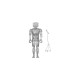 Thundercats Figura ReAction Tygra (Clear) 10 cm