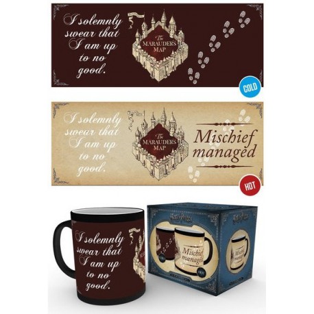 Taza térmica Harry Potter Mapa Merodeador I Solemnly Swear