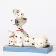 Figura Disney 101 Dálmatas Jim Shore Puppy Love 55 Aniversario