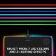 Enhance LED Mouse Pad Black