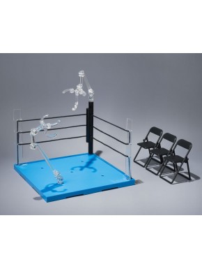 Tamashii Stage Accesorio para Figuras Act Ring Corner & Folding Chair Set Neutral Ver.