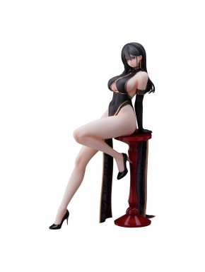 Original Character Estatua PVC Hayabusa Illustration Black China Dress-chan 16 cm