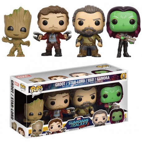 Funko Pop! Pack 4 Guardians of the Galaxy 2