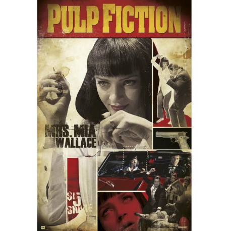 Poster Pulp Fiction Mia