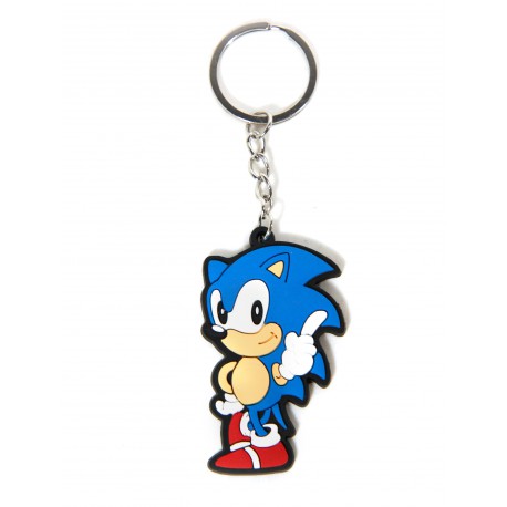 Keychain rubber Sonic 5,5 cm