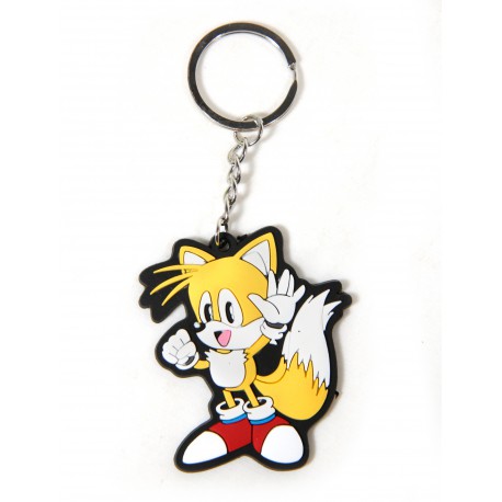 Llavero caucho Sonic Tails 5,5cm