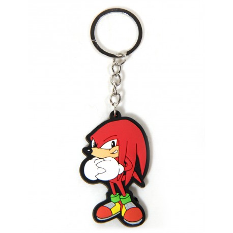 Llavero caucho Sonic Knuckles 5,5cm