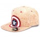 Gorra corcho Capitán América Marvel Escudo