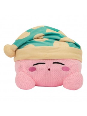 Kirby Peluche Nuiguru-Knit Kirby Sleeping Mega 25 cm