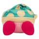 Kirby Peluche Nuiguru-Knit Kirby Sleeping Mega 25 cm
