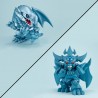 Yu-Gi-Oh! Duel Monsters PVC Statues Megatoon Blue Eyes White Dragon & Obelisk the Tormentor (com oferta)