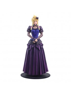 Final Fantasy VII Remake Static Arts Gallery Estatua Cloud Strife Dress Ver. 28 cm