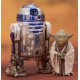 Set Figures Yoda and R2D2 Dagobah Art Fx Kotobukiya