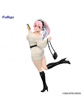 Super Sonico Estatua PVC Trio-Try-iT Winter Memory Ver. 21 cm