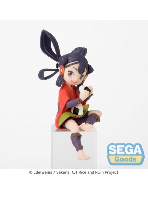 Sakuna: Of Rice and Ruin Estatua PVC PM Perching Sakuna Anime Ver. 14 cm