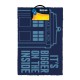 Doormat coconut Doctor Who Tardis