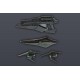 Armored Core Maqueta 1/72 Rayleonardo 03-Aaliyah Kpachar Full Package Versionn 14 cm