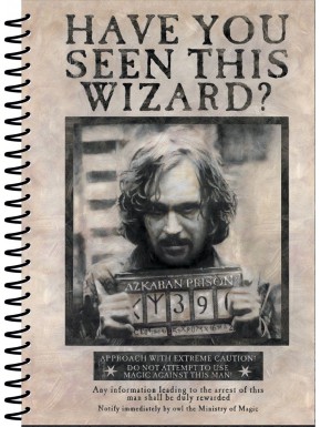 Libreta Harry Potter Wanted