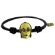 Pulsera plata LAF Star Wars C3PO